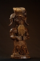 Statue de chef en pied (de face b) - Chokwe - Angola 097